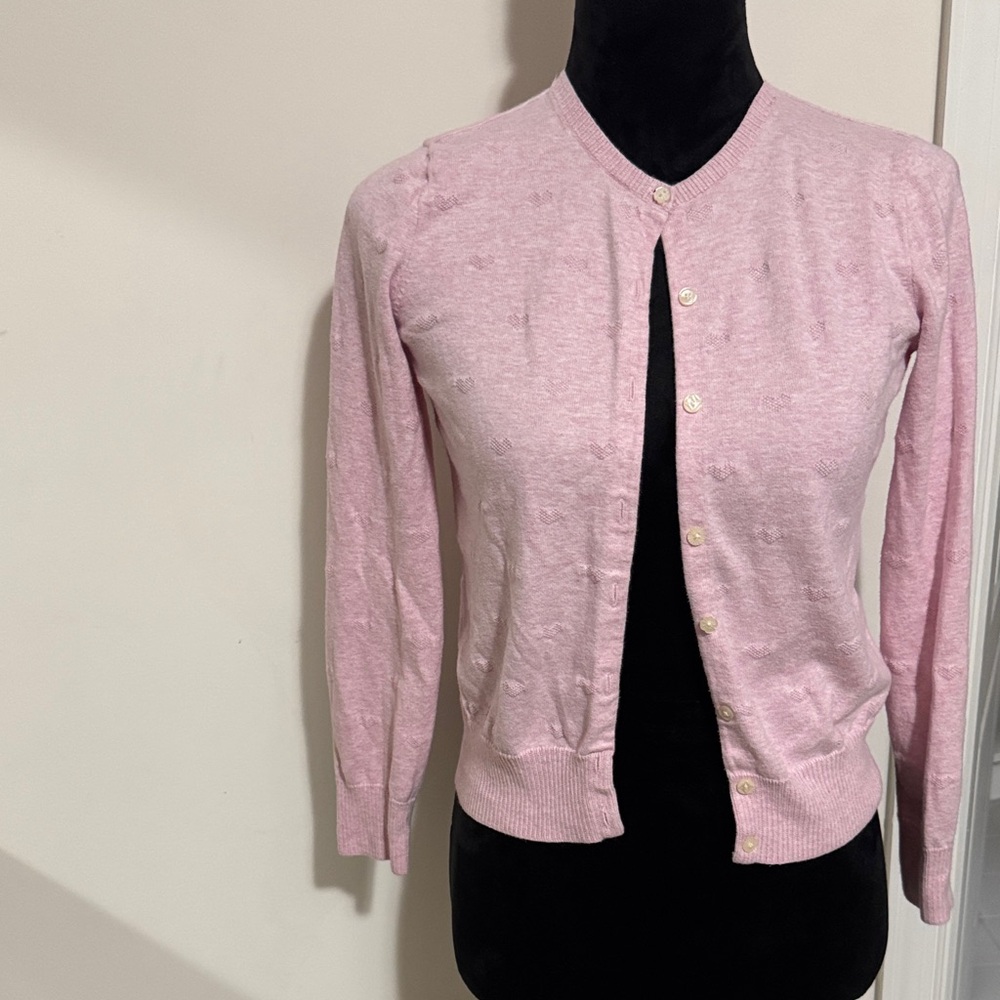 Polo by Ralph Lauren Light Pink Kids Cardigan